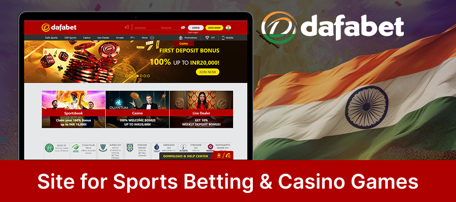 Dafabet: Top sports betting and casino in India