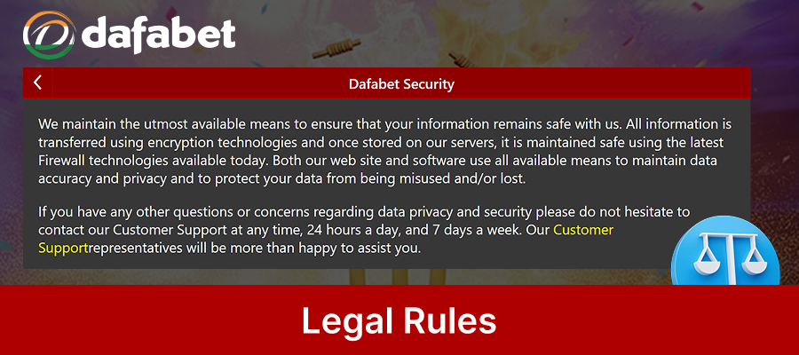 Dafabet India legal rules and regulatory compliance